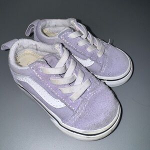 Vans Kids Lavender Sneakers
